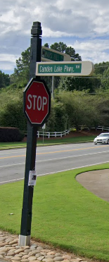At Ease Sign Post Aesthetic Sign Post Permitting | Cobb County Georgia | Cobb County Georgia
