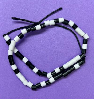 Tween Craft Zone: Binary Code Bracelets | Cobb County Georgia
