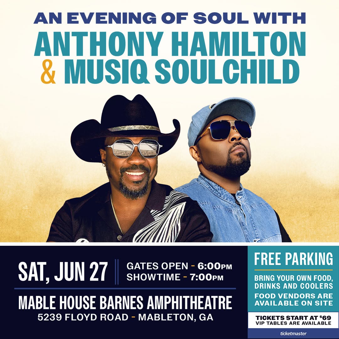 An Evening of Soul: Anthony Hamilton and Musiq Soulchild | Cobb